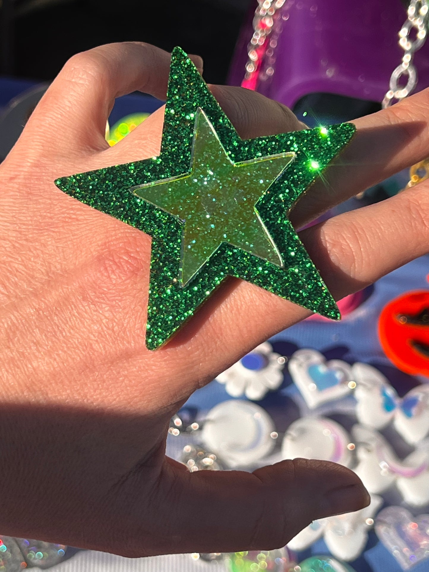 All that glitters Star Ring ⭐️💚