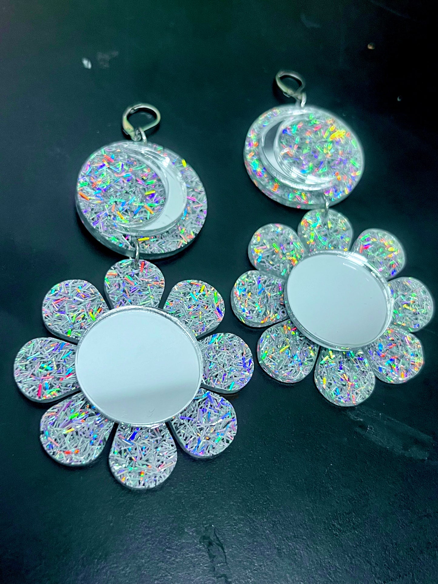 Space Barbie Flower Power Luna Earrings