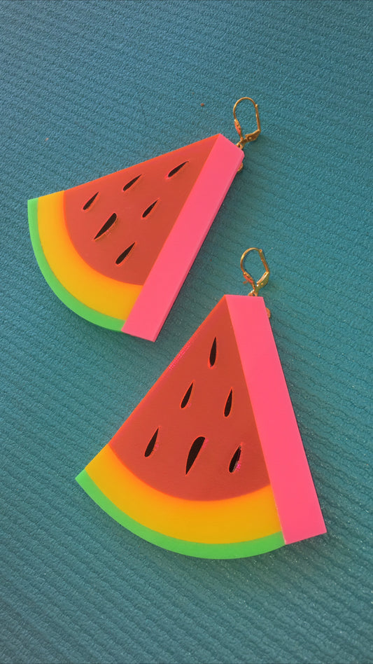 Watermelon Earrings