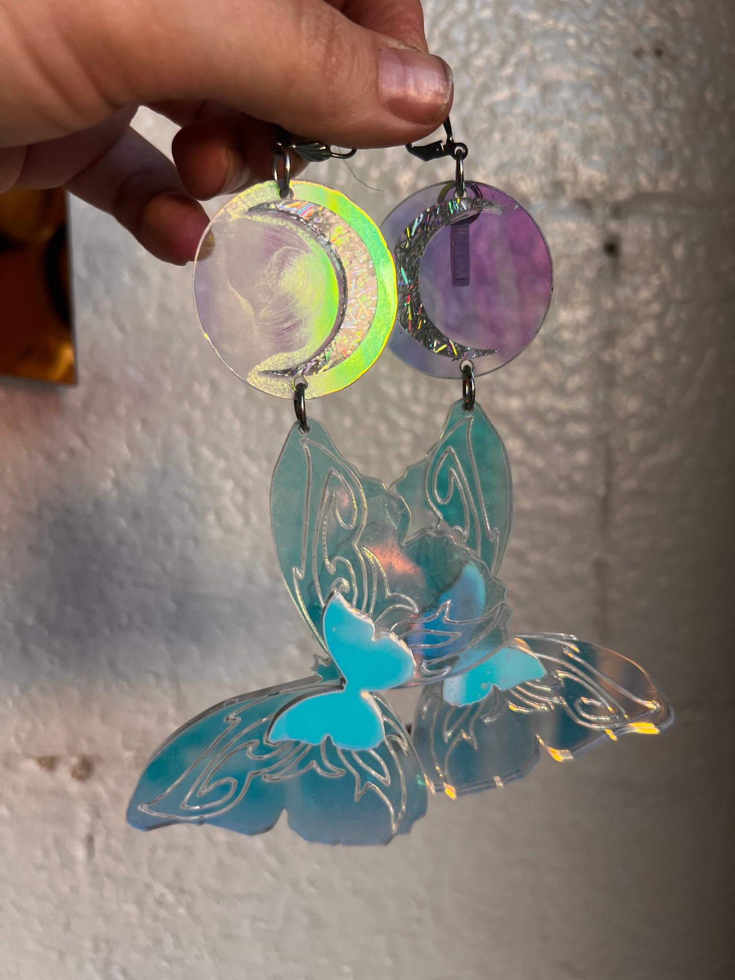 Butterfly Luna drip Earrings
