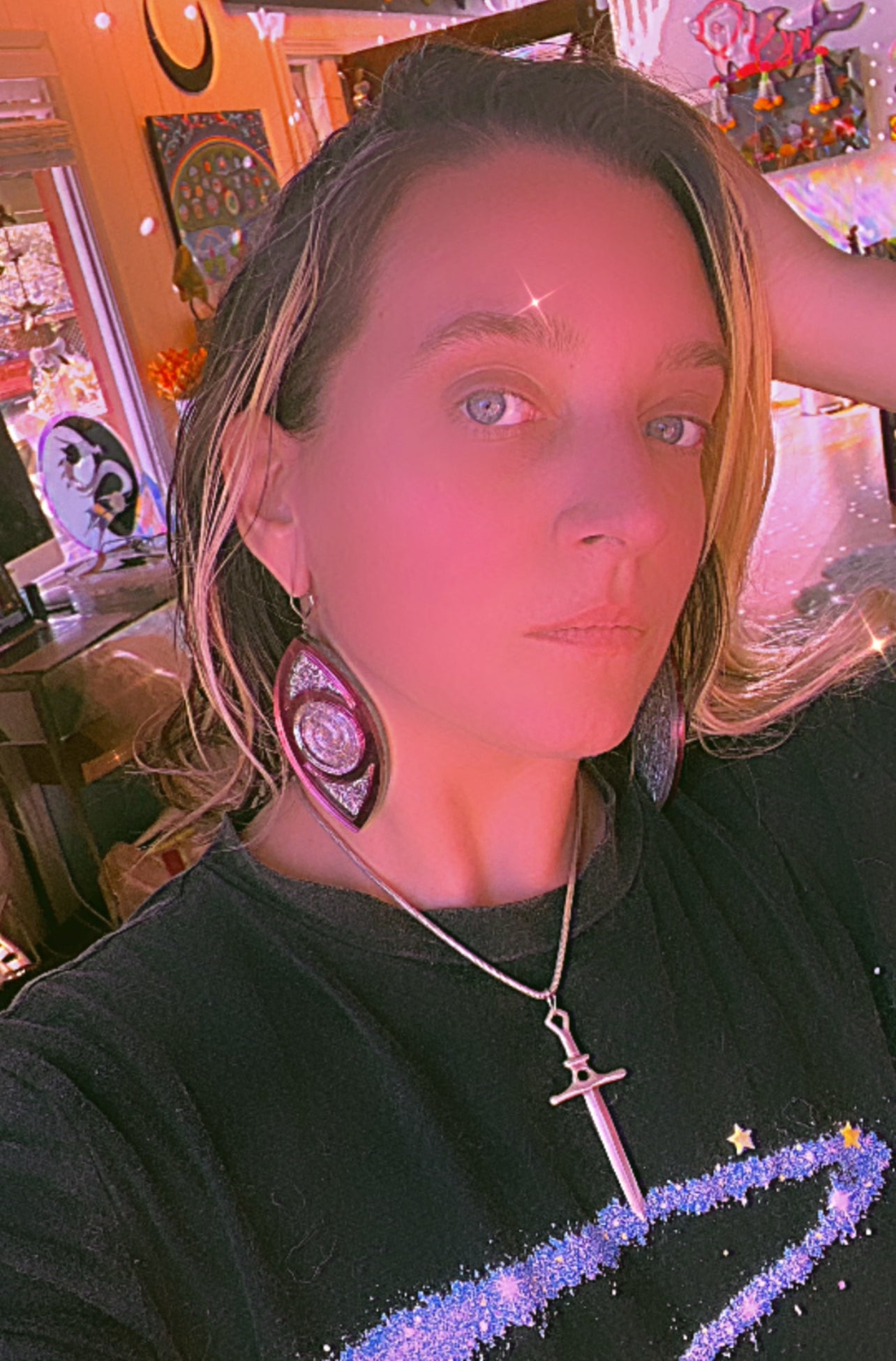 P🩷ssy portal Earrings 🩷👁️🌀