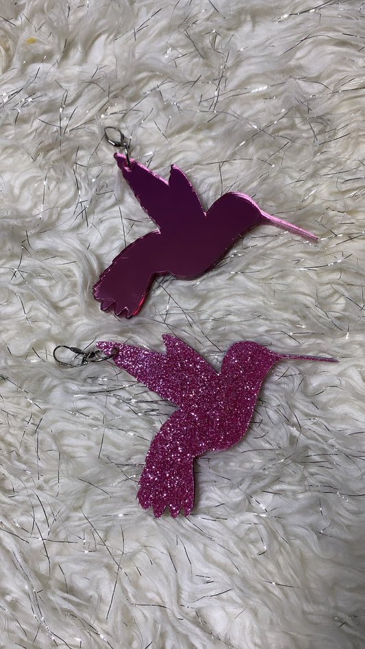 Hummingbird earrings